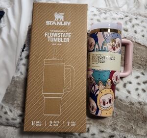 Stanley Flowstate Tumbler with Cartoon Characters